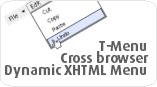 T-Menu Dynamic XHTML Menu